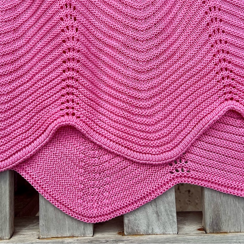 Pink Knit Summer Sweater NWOT - Picture 8 of 8